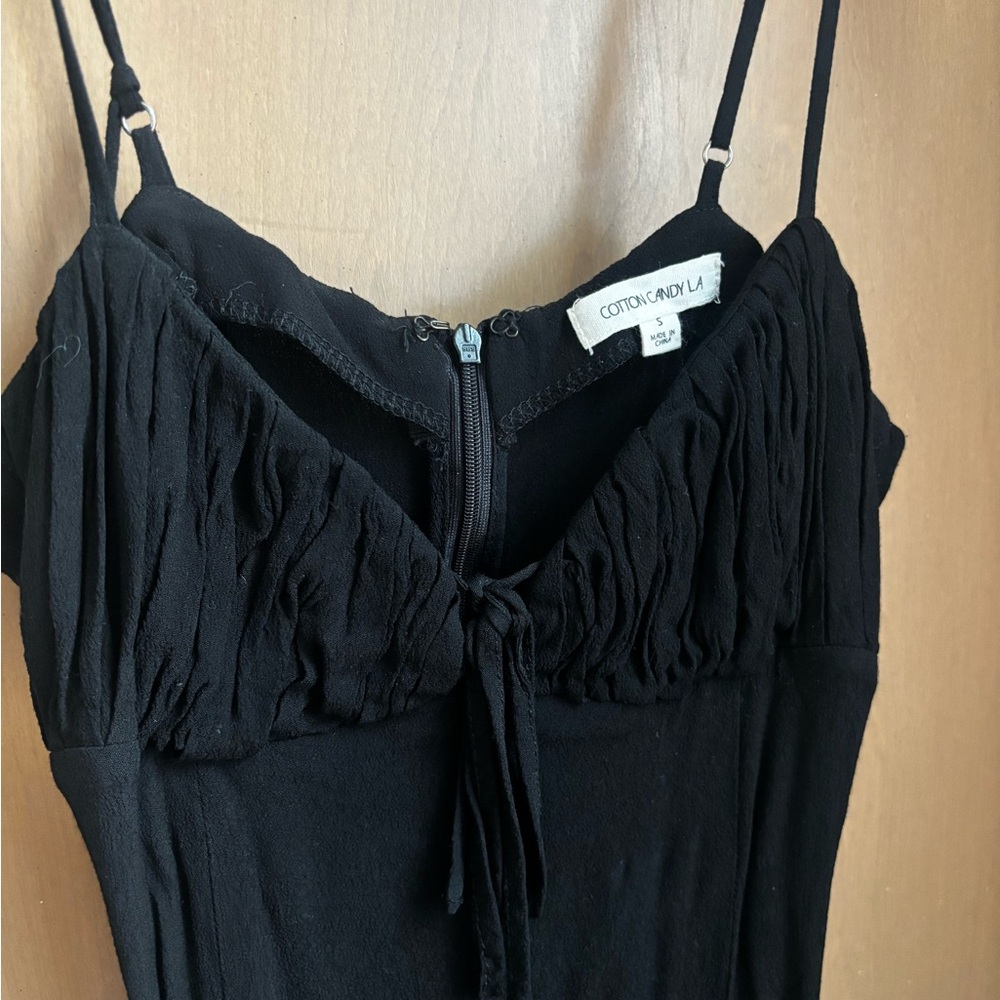 Cotton Candy LA Black Mini Dress - Picture 3 of 4